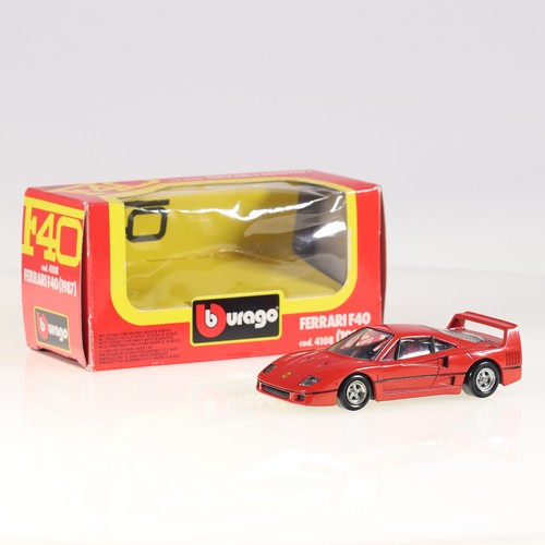 Bburago 4108 ferrari f40 - ferrari, 1/43