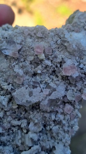 Pink fluorite quartz fluorine - pink,
