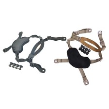 Casque 4 Points Mentonnière Suspension pour Chasse Accessoires de Tir