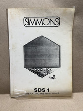 Simmons SDS1 Operating