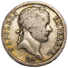 2 francs Napoléon Ier, République française - 1808 A (Paris, Tranche B)