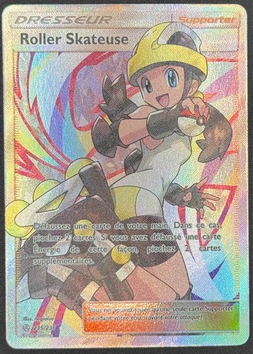 Carte pokemon roller skateuse - carte,