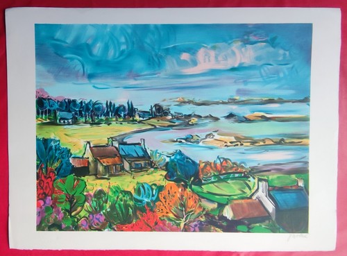 Grande lithographie jacques - lithographie,