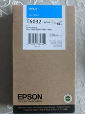 Epson Cyan Ink T6032 New 220ML