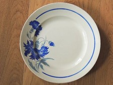 Beau plat creux faïence de