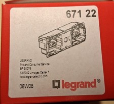 BLOC DOUBLE PRISE LEGRAND REF