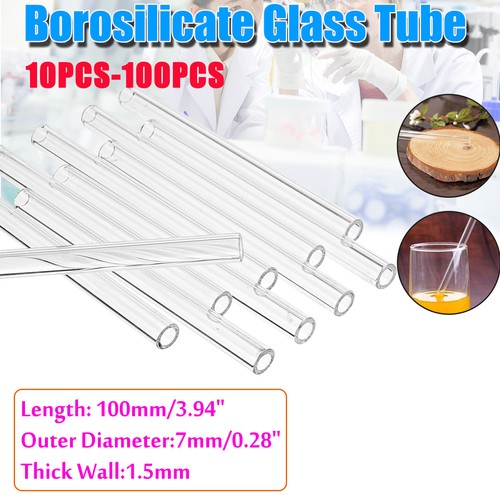 Essai verre tubes 100mm - tubes,