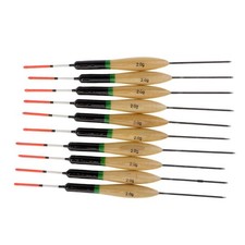 10pcs Flotteurs de  En Bois