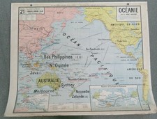 CARTE SCOLAIRE N°21  T 34 -VIDAL LABLACHE-OCEANIE
