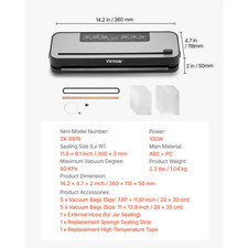 60Kpa 100W Machine De Scellage