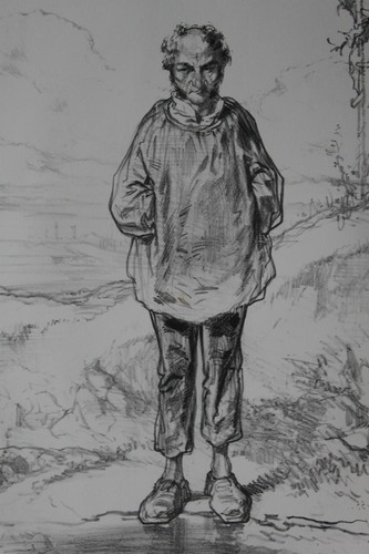 Gavarni lithographie originale - gavarni,