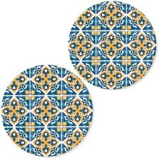 Set de 2 sous-verres Carreaux de ciment