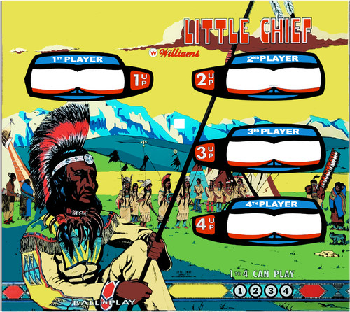 Williams little chief - williams, pinball