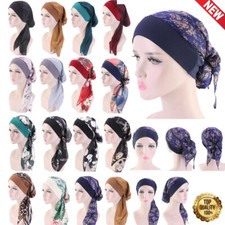 Femmes Musulmanes Hijab Cancer Chimio Chapeau Turban Perte De Cheveux Tête /