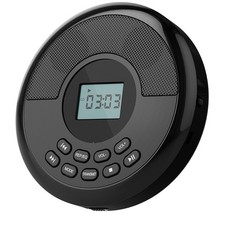 Lecteur CD Bluetooth Portable Rechargeable Discman avec Double Haut-Parleur6751