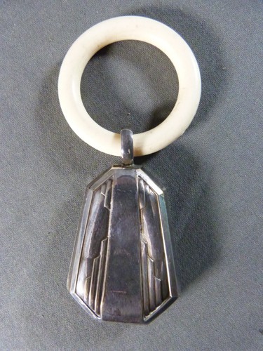 Hochet argent massif art - en,