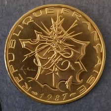 10 FRANCS MATHIEU 1987 BU