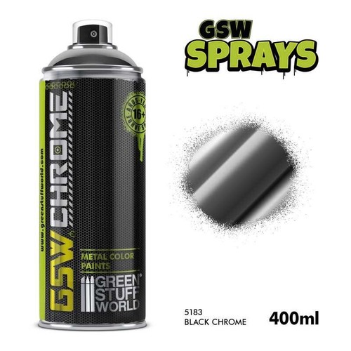 Bombe peinture chrome - bombe,