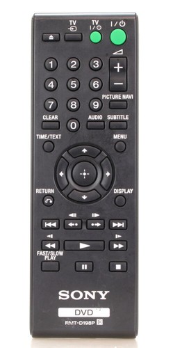 Sony rmt d198p télécommande - rmt-d198p,