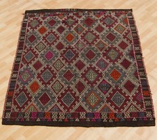 TAPIS KELIM BRODÉ TAPIS KILIM