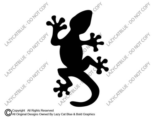 Gecko decal sticker lizard pet - lizard,