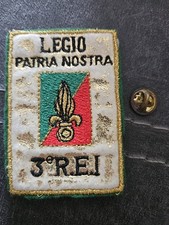 insigne Tissu Patch Militaire Du 3e régiment étranger Legion Etrangere