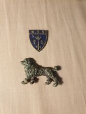 broche argent caniche royal et