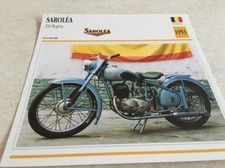 Carte moto Saroléa 200 Regina