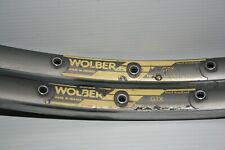 JANTE DE VELO WOLBER GTX HARD ANODIZED 700C 36  CLINCHER RIMS EROICA ROAD BIKE