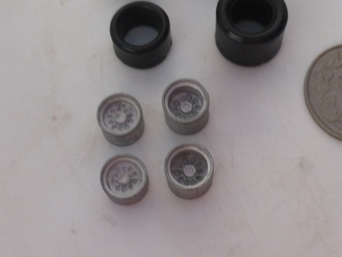 White metal wheels - metal, (and