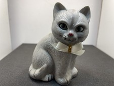 Figurine de collection chat en