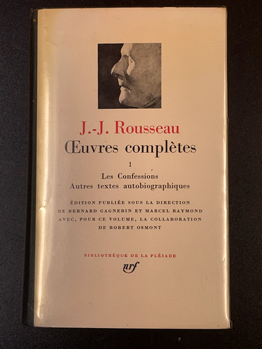 Rousseau oeuvres - j.-j.,