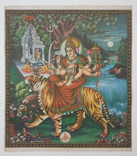 Shiva sur tigre sharma - sur, le