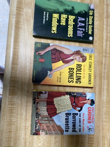 Erle stanley gardner brunette - erle,