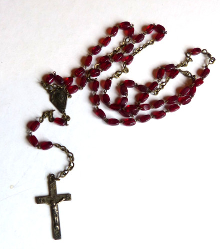 Ancien chapelet perles - ancien, de