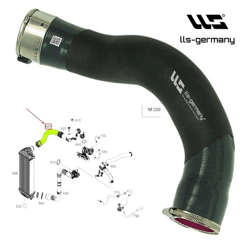 Durite turbo pour mercedes - durite,