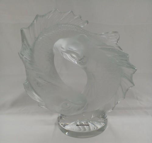 Sculpture double poisson - sculpture, poisson/deux