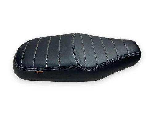 Housse selle double noire - de,