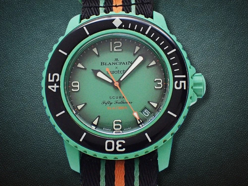 Blancpain swatch fifty - blancpain,