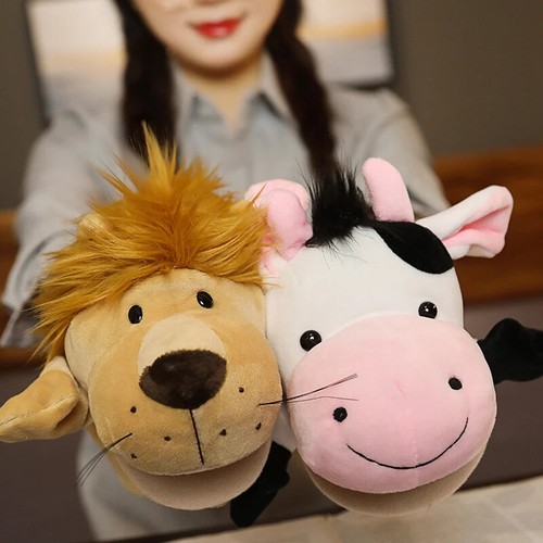 Animaux peluche jouets main - animaux,