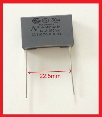 Condensateur mkp 47uf - condensateur, x2