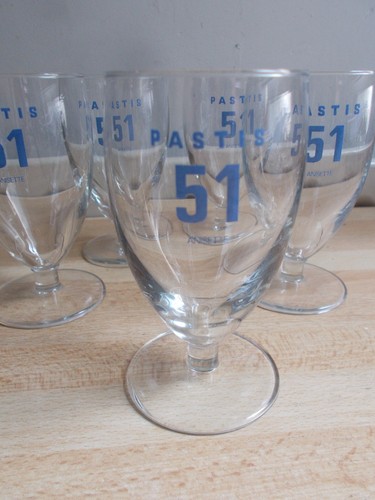 Verres ballon vintage pastis - verres,