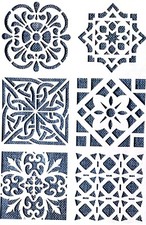 POCHOIR PLASTIQUE 26*18cm 