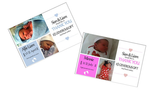 Carte remerciement photo - carte,