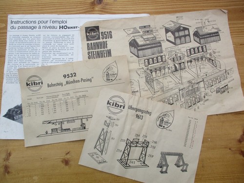 Kibri plans montage 9516 - plans,