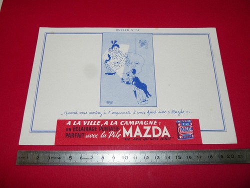 Buvard pile mazda - buvard,