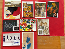 LOT DE 10  CARTES 1 ER JOUR  PEINTRES CÉLEBRE 1988 à 2000