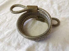 Cable antivol en acier tresse