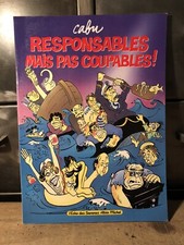 Livre Cabu - Responsables Mais Pas Coupables - Albin Michel - 1993