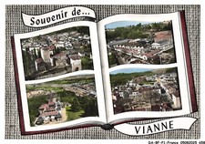 DA-BFP1-0329-47 - VIANNE - 'église 12e et 13e s - La verrerie - Chateau de la